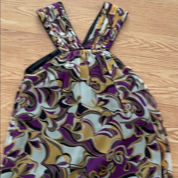 🔥Retro Pucci-Esque 100% silk top, Nancy Rose 8 - Picture 5 of 7